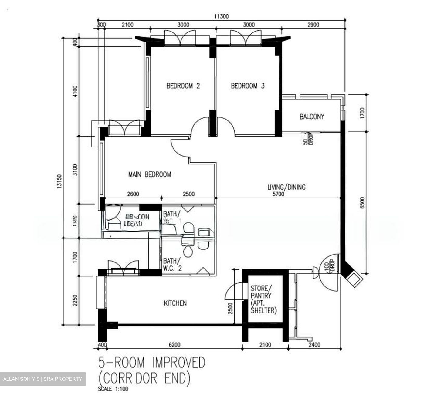 Blk 201B Compassvale South Gate (Sengkang), HDB 5 Rooms #570116111